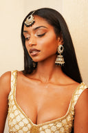 Black Pearl Amulet Tikka Set