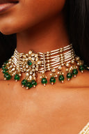 Emerald Rani Choker