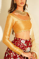 Maple Long Sleeve Aaeena Blouse