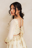 Beige Zehna Handwork Blouse