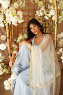 Ice Blue Amethyst Suit and Dupatta
