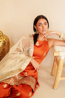 Amber Harmony Mandala Suit and Dupatta