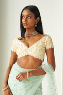 Cream Amira Handwork Blouse