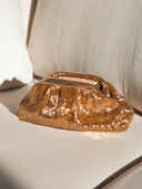 Champagne Puff Clutch