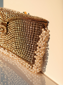 Gold Mogra Clutch