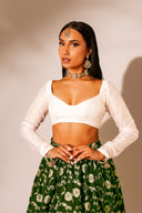 Cream Long Sleeve Adore Blouse