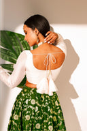 Cream Long Sleeve Adore Blouse