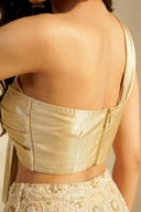 Champagne Glamour Blouse