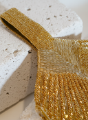 Fringe Diamanté Potli Bag