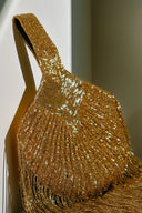 Fringe Diamanté Potli Bag