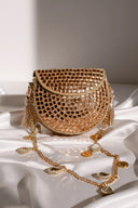 Gold Mosaic Micro Bag