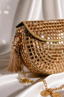 Gold Mosaic Micro Bag