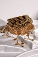 Gold Mosaic Micro Bag