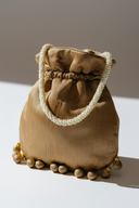 Gold Sphere Potli Bag