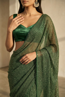 04/26 - Green Blouse - The Saree Room