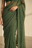 04/26 - Green Saree - The Saree Room