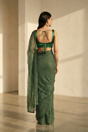 04/26 - Green Saree - The Saree Room