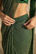 04/26 - Green Saree - The Saree Room