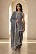 Moonlit Velora Suit and Dupatta