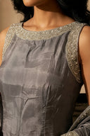 Moonlit Velora Suit and Dupatta - The Saree Room