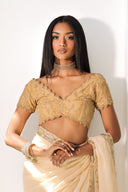 Gold Amira Handwork Blouse