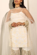 Blanche Chamak Suit and Dupatta