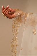 Cream Enchanted Dupatta