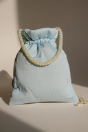 Ice Blue Shisha Potli Bag