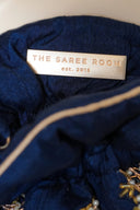 Navy Sphere Potli Bag