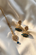 Navy Dainty Tikka Set