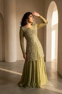 Olive Rania Suit and Dupatta