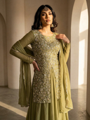 Olive Rania Suit and Dupatta