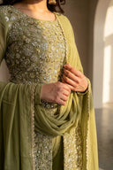 Olive Rania Suit and Dupatta