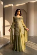 Olive Rania Suit and Dupatta
