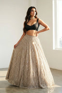 Shadow Pearl Skirt - The Saree Room