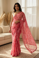 Pink Mystery Saree - The Saree Room