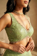 Pistachio Selena Blouse