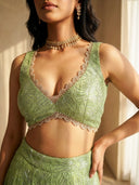 Pistachio Selena Blouse