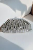 Silver Puff Clutch