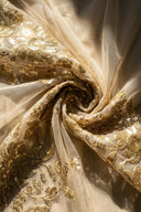 Sand Opulence Easy-Drape Saree