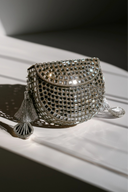 Silver Mosaic Micro Bag