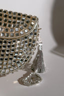 Silver Mosaic Micro Bag