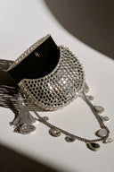 Silver Mosaic Micro Bag