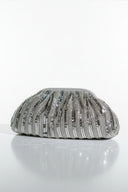 Silver Puff Clutch