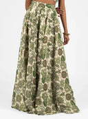Olive Bloom Skirt