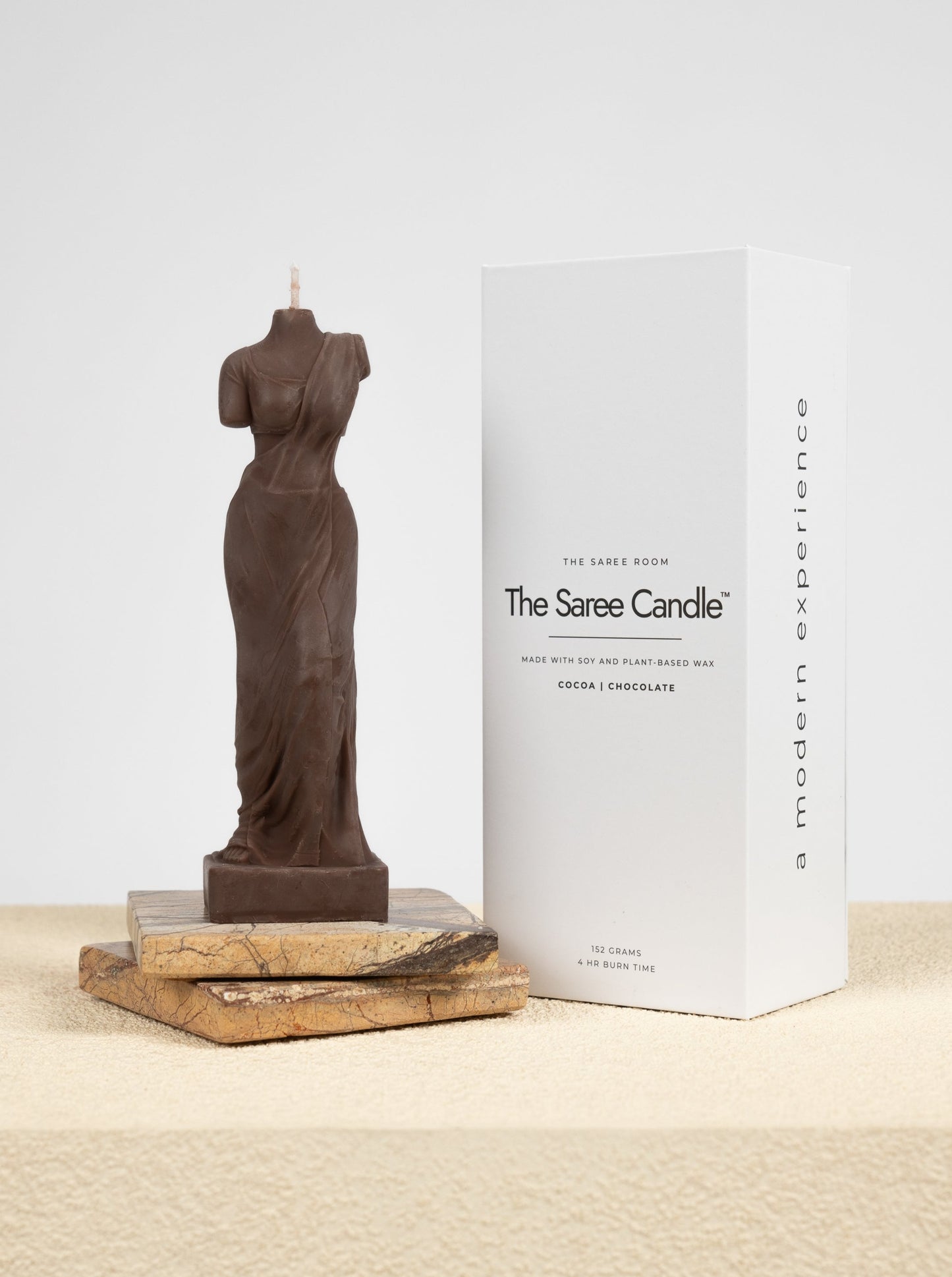 The Saree Candle™ | Cocoa