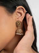 Petite Champagne Jhumkis