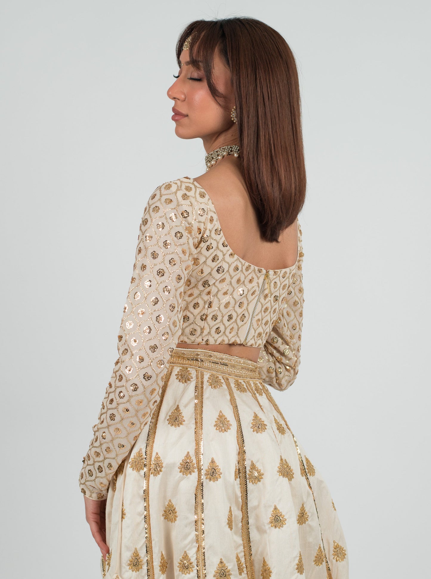 Cream Marina Blouse