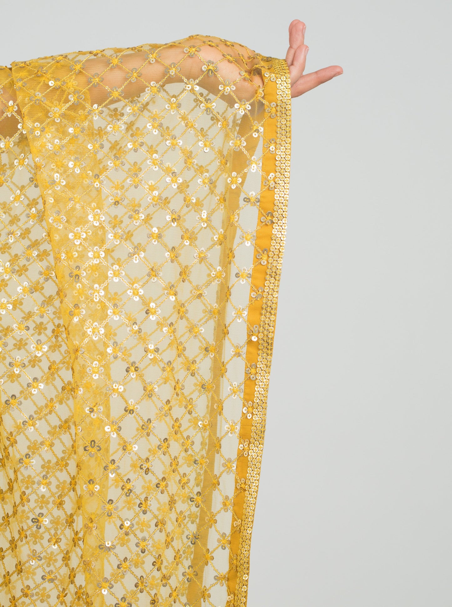 Yellow Coastal Saree