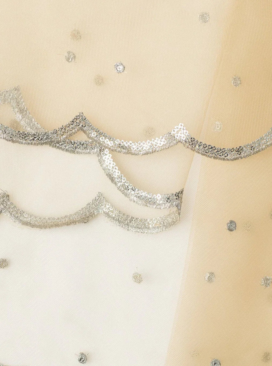 Champagne Dream Dupatta - The Saree Room